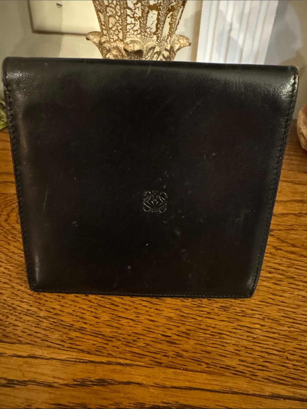 Loewe Anagram Bifold Wallet Black